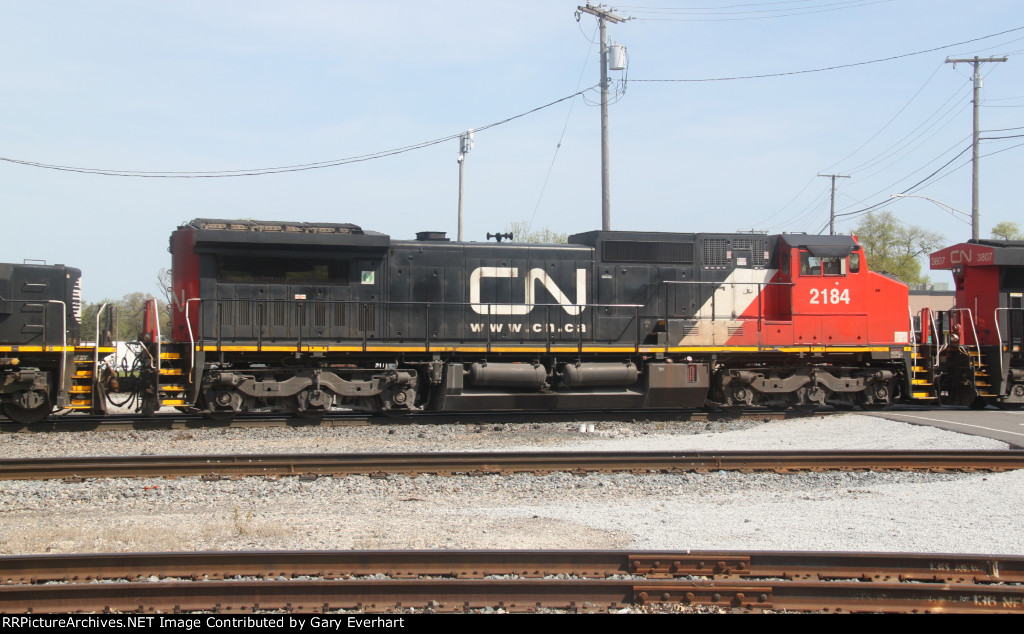 CN D8-40CW #2184 - Canadian National